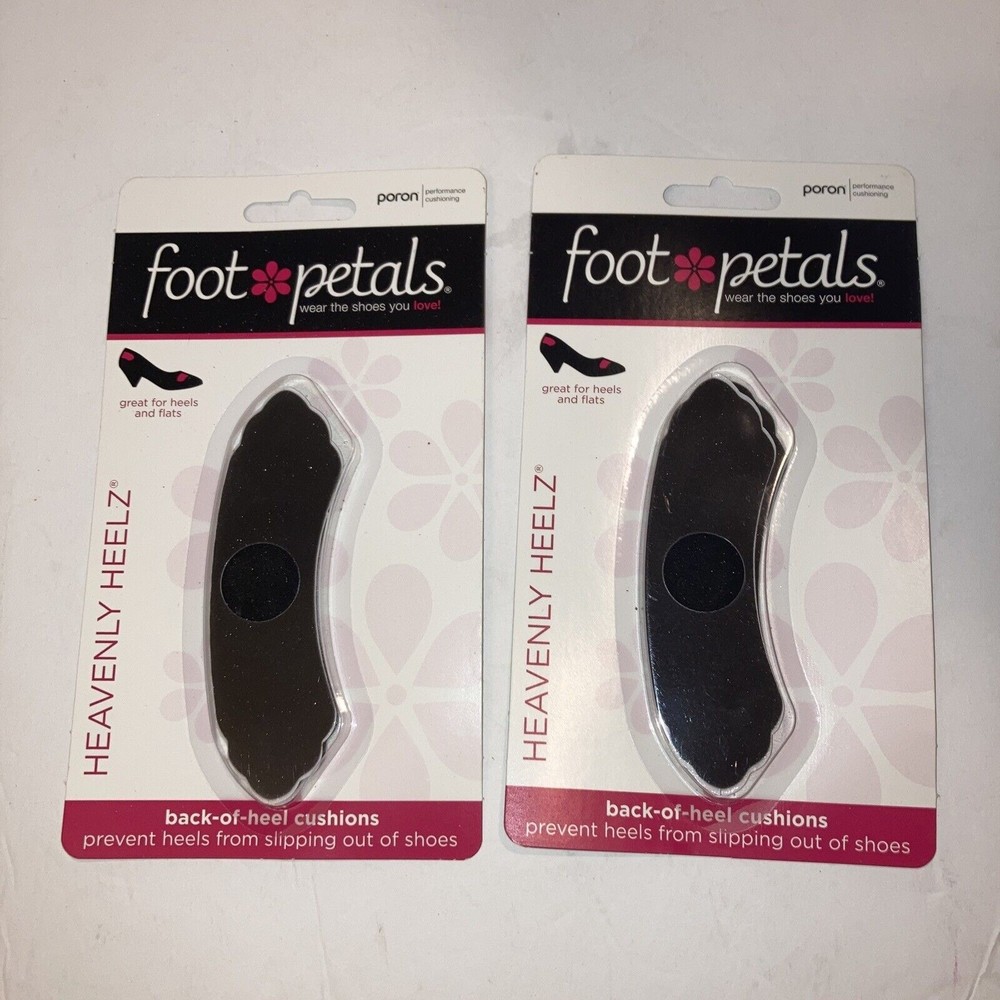Women’s Foot Pedals Heavenly Heels Back of Heel Cushions NEW 2 pair - Picture 1 of 2